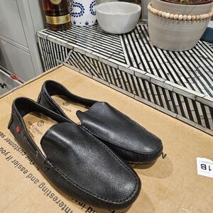 Black Leather Men Shoes